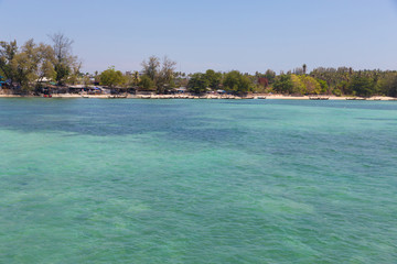 The sea and the picturesque coastline