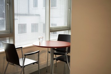 Office With Table And Chairs