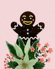 Vintage Christmas postcard