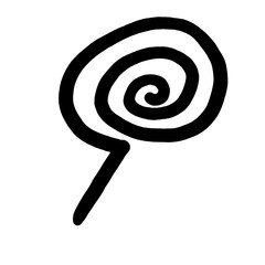 target on white background