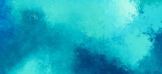 Abstract modern painting . Painted paper , canvas , wall . Textured background in blue tones.