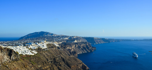 Obraz premium Landscape of Santorini Island, Greece
