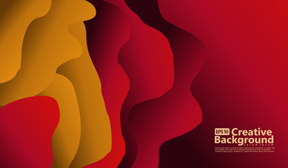 Dynamic style background design with fluid color gradient elements