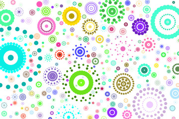 Abstract geometric pattern, colorful & artistic shapes for graphic design, catalog, illustration, graphic resources or background.