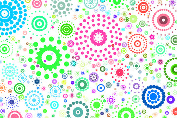 Abstract geometric pattern, colorful & artistic shapes for graphic design, catalog, illustration, graphic resources or background.