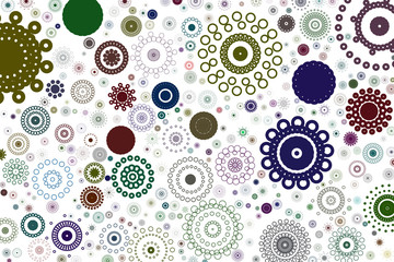 Abstract geometric pattern, colorful & artistic shapes for graphic design, catalog, illustration, graphic resources or background.