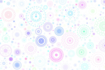 Abstract geometric pattern, colorful & artistic shapes for graphic design, catalog, illustration, graphic resources or background.