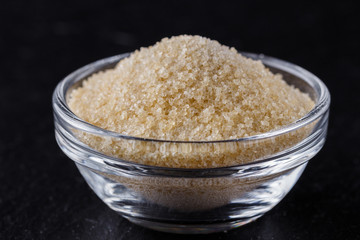 natural animal gelatin on a dark stone background