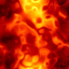 Abstract seamless fire flame background. Colors: burnt orange, mango tango, orange, outrageous orange, red orange.