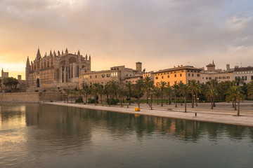 golden hour in palma mallorca