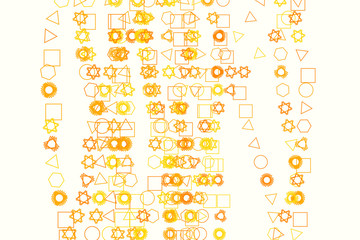 Abstract geometric pattern, colorful & artistic shapes for graphic design, catalog, illustration, graphic resources or background.