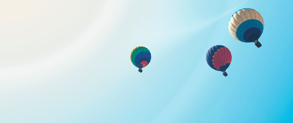 hot air balloons
