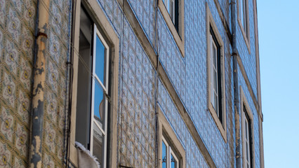 Arquitectura colorida en la capital de Portugal, Lisboa