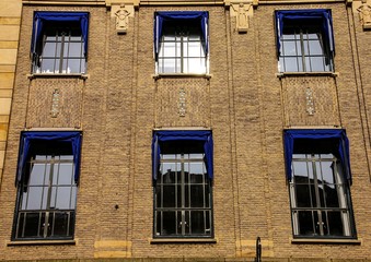 facade of atypical Dutch building