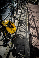 Vélo, Écologie, Amsterdam, Hollande, Transport, bâtiment, ville, voyage, tourisme, Europe,