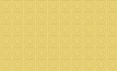 Beautiful seamless golden pattern seamless.