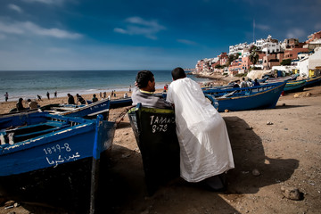 Rivage et mer au Maroc