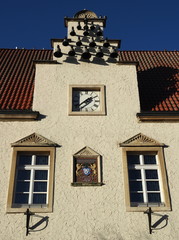 Glockenspiel am Rathaus von Haltern am See 