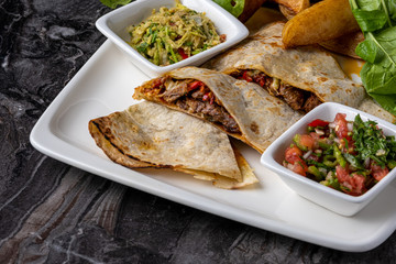 tasty Mexican quesadilla