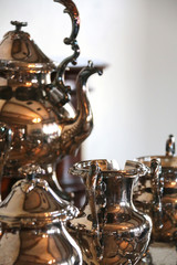 silver tea set