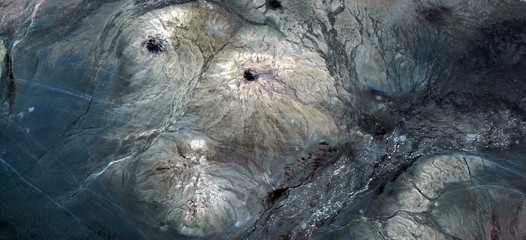 the ancestor,  abstract photography of the deserts of Africa from the air. aerial view of desert...