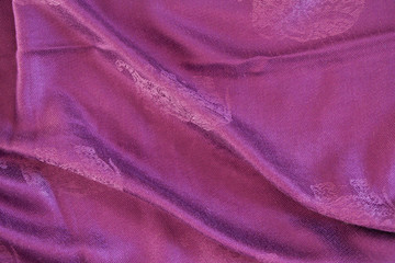 Colorful pink natural nepalese pashmina fabric. Herringbone tweed, Virgin Wool Background Texture....
