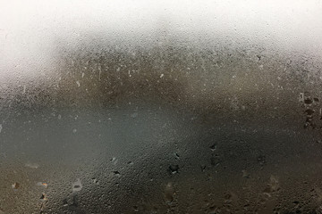 condensation on the window pane