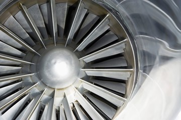 Turbine Of An Airplane