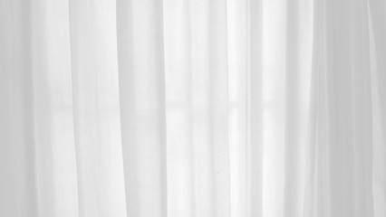 Obraz premium Soft fabric abstract smooth lines decorative. Textile modern style full frame white background.