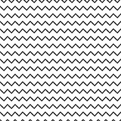 The geometric black and white pattern with lines, stripes. vector background. Zig zag chevron.