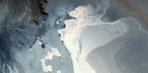 the power of light,  abstract photography of the deserts of Africa from the air. aerial view of...