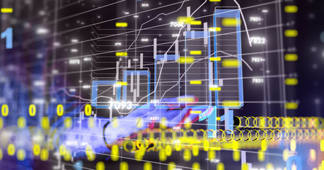 stock Trading digital Investment dashboard