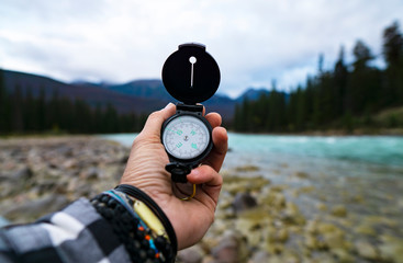 Exploration Compass In Wild © Joshua