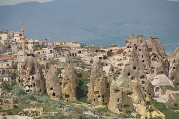 Fototapeta na wymiar panoramic view of cappadocia 