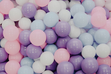 lots of multicolored round balls texture background