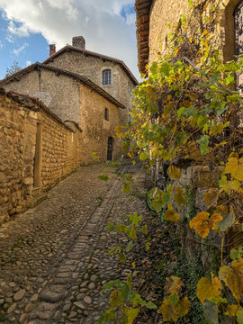 French medieval town Perouges
