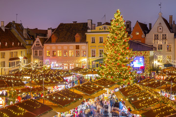 Tallinn Christmas Market,Estonia.