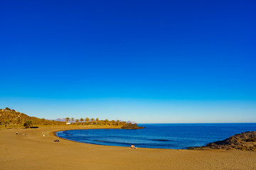 Percheles Beach, Murcia Spain