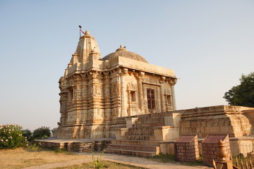 Obraz premium Kalika Mata Temple, Chittorgarh, Rajasthan, India.
