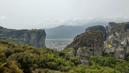 Naklejka premium Meteora Monastery