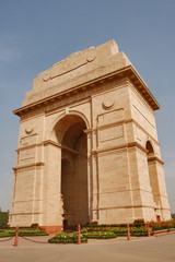 Fototapeta na wymiar India Gate, National monument of India, Designed by Sir Edwin Lutyens