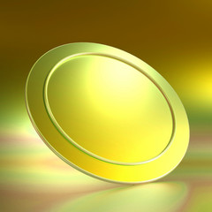 Elegant minimal background. 3d illustration, 3d rendering.