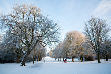 Norton Common snow
