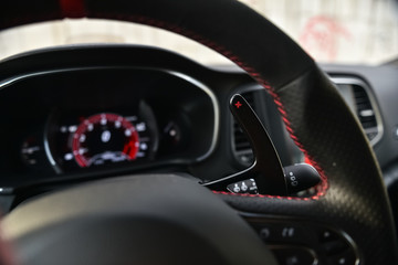 Fototapeta na wymiar Interior of a car. 