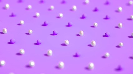 Beautiful background with geometric shape. 3d illustration, 3d rendering.