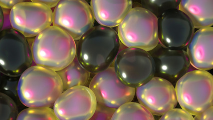 Beautiful background with geometric shape. 3d illustration, 3d rendering.