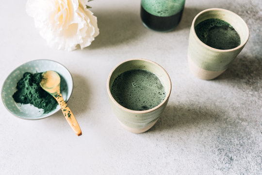 Spirulina drink