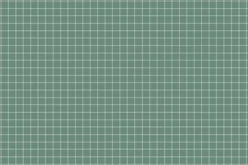 Graph paper sheet, grid paper texture, grid sheet, abstract grid line, white straight lines on green background, Illustration business office and the bathroom wall.