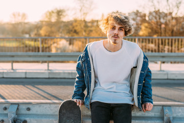 Teenage Skateboarder