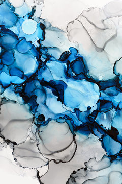 Abstract Alcohol Ink painting